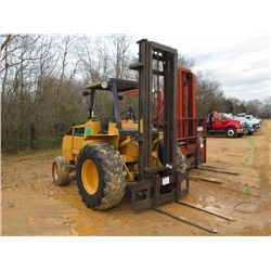 AMERICAN EAGLE A716 FORKLIFT, S/N 3999A, 6,000# CAP, 144" TRIPLE STAGE MAST, CANOPY, METER READING 2