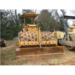 DRESSER PD784 VIBRATORY ROLLER, S/N V530012U452042, 84" PADFOOT DRUM, CANOPY (COUNTY OWNED)