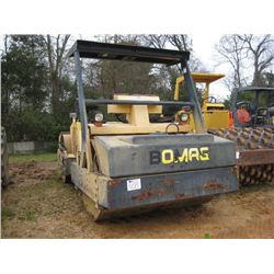 BOMAG BW278 TANDEM VIBRATORY ROLLER, S/N 901B21501980 (07 YR) 78" DRUMS, CANOPY METER READING 2,573 