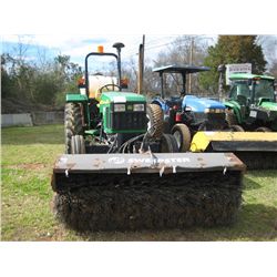 JOHN DEERE 5103 FARM TRACTOR, S/N 009535, PTO, 3 PTH, 4 HYD REMOTES, 6' BROOM, WATER TANK