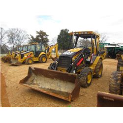 CAT 420D IT 4X4 LOADER BACKHOE, S/N BLN11851, GP BUCKET, CANOPY, METER READING 2,913 HRS