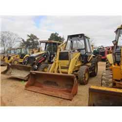 CAT 416B 4X4 LOADER BACKHOE, S/N 8SG09075 (95 YR) GP BUCKET, ECAB W/AIR, METER READING 11,363 HRS