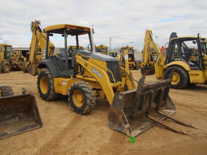 JOHN DEERE 310SG 4X4 LOADER BACKHOE, S/N 910494 (02 YR) QUICK COUPLER
