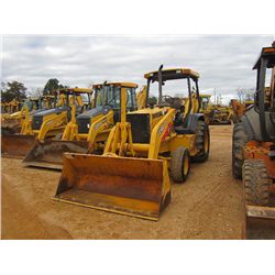 JOHN DEERE 310E LOADER BACKHOE, S/N 843393 (98 YR) GP BUCKET, CANOPY, METER READING 4,368 HRS