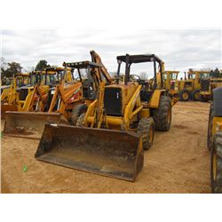 JOHN DEERE 310C 4X4 LOADER BACKHOE, S/N 731759, GP BUCKET, CANOPY