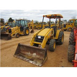 JOHN DEERE 110 4X4 BACKHOE LOADER, S/N 411826 (05 YR) GP BUCKET, CANOPY