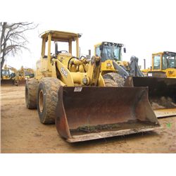 JOHN DEERE 624H WHEEL LOADER, S/N 566588 (98 YR) COUPLER, GP BUCKET, CANOPY, 20.5X25 TIRES. METER RE