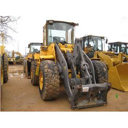 VOLVO L90D WHEEL LOADER, S/N L90DV64082, ECAB, 20.5-25 TIRES, METER READING 7,384 HRS