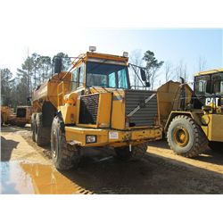 VOLVO A25C ARTICULATED DUMP, S/N A25CV61491 (98 YR) ECAB W/AIR, 23.5R25 TIRES