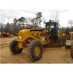CAT 140M VHP MOTOR GRADER, S/N B9D02989 (11 YR) 14' MOLDBOARD W/TIP CONTROL, SCARIFIER ACCUMULATOR, 