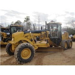 CAT 140M VHP MOTOR GRADER, S/N B9M01032 (11 YR) 14' MOLDBOARD W/TIP CONTROL, SCARIFIER, ACCUMULATOR,