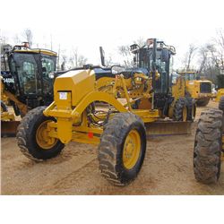 CAT 140M VHP MOTOR GRADER, S/N B9M01031 (11 YR) 14' MOLDBOARD W/TIP CONTROL, SCARIFIER, ACCUMULATOR,