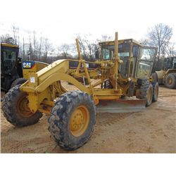 CAT 140H MOTOR GRADER, S/N CCA03484 (07 YR) 14' MOLDBOARD W/TIP CONTROL, SCARIFIER, ACCUMULATOR, ECA