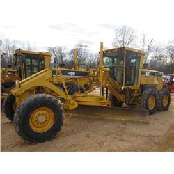 CAT 140H MOTOR GRADER, S/N APM02791 (06 YR) 14' MOLDBOARD W/TIP CONTROL, ACCUMULATOR, SCARIFIER, ECA