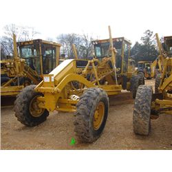 CAT 12H MOTOR GRADER, S/N 8MN00556, 14' HYD MOLDBOARD W/TIP CONTROL, SCARIFIER, ECAB W/AIR, 14.00-24