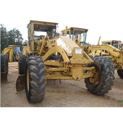 CAT 12G MOTOR GRADER, S/N 61M15465 (93 YR) 14' MOLDBOARD W/TIP CONTROL, SCARIFIER, ACCUMULATOR, ECAB
