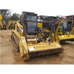 ASV POSI TRACK RC100 GRINDER, S/N 02753 (06 YR) TRACK TYPE, 80% U/C, HI FLOW HYDRAULICS, MULCHING HE