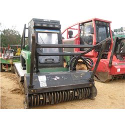 GYRO TACK GT13 GRINDER, S/N B011310420, TRACK TYPE, MULCH HEAD, ECAB W/WINCH, METER READING 922 HRS