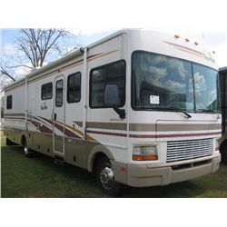 2002 BOUNDER S/A MOTOR COACH  S/N 1FCNF53S520A04353  V10 GAS ENG  A/T  2 SLIDE OUTS  ODOMETER READIN