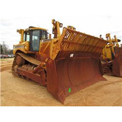CAT D8T CRAWLER TRACTOR, S/N KPZ00926 (06 YR) SEMI-U BLADE W/HYD TILT, DIFF STEER, ECAB W/AIR (COUNT