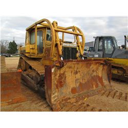 CAT D6H CRAWLER TRACTOR, S/N 4RC01965, STRAIGHT BLADE W/HYD TILT, ECAB, SWEEPS, REAR SCREEN