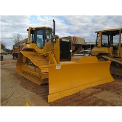 CAT D6M LGP CRAWLER TRACTOR, S/N 4JNO1607, 6 WAY BLADE, ECAB W/AIR, METER READING 5,215 HRS