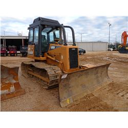 CASE 850H WT CRAWLER TRACTOR, S/N JJ50296545, 6 WAY BLADE, ECAB W/AIR, SWEEPS, REAR SCREEN, METER RE