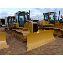 CAT D5G LGP CRAWLER TRACTOR, S/N RKG03405 (07 YR) 6 WAY BLADE, ECAB W/AIR, METER READING 3,747 HRS