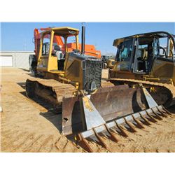JOHN DEERE 650H LGP CRAWLER TRACTOR, S/N 895173 (2000 YR) 6 WAY BLADE, CANOPY, METER READING 7,171 H