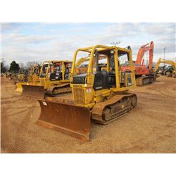 KOMATSU D31EX-21A CRAWLER TRACTOR, S/N 50592 (05 YR) 6 WAY BLADE, 16" SBG, CANOPY, SWEEPS, REAR SCRE