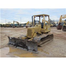 CAT D3B CRAWLER TRACTOR, S/N 28401212, 6 WAY BLADE, CANOPY, METER READING 2,593 HRS