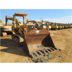 KOMATSU D53S-17 CRAWLER LOADER, S/N 80107, GP BUCKET W/TEETH, CANOPY