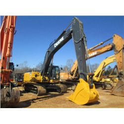 JOHN DEERE 350G HYDRAULIC EXCAVATOR, S/N 808337 (12 YR) 13' 3" STICK, 42" BUCKET, ECAB W/AIR, METER 