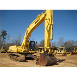 KOBELCO SK350 ACERA MARK 8 HYDRAULIC EXCAVATOR, S/N YC08-U1880 (08 YR) 11'6" STICK, 60" BUCKET, ECAB