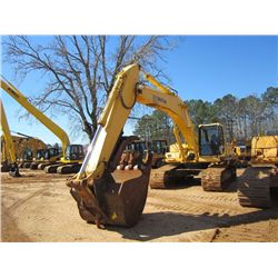 KOMATSU PC300LC-6LE HYDRAULIC EXCAVATOR, S/N A84886 (01 YR) 10'7" STICK, 62" BUCKET, THUMB, ECAB W/A
