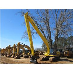 KOBELCO SK260LC LONG REACH HYDRAULIC EXCAVATOR, S/N LL10-U1614 (06 YR) 60" BUCKET, ECAB W/AIR, METER