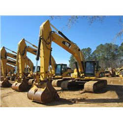 CAT 325DL HYDRAULIC EXCAVATOR, S/N A3R01014 (08 YR) 10'6" STICK, 54" BUCKET, HYD THUMB, 32" TBG, ECA
