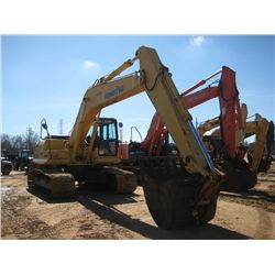 KOMATSU PC200LC-7L HYDRAULIC EXCAVATOR, S/N A86459, (03 YR) 9'6" STICK, 48" BUCKET, ECAB W/AIR, METE