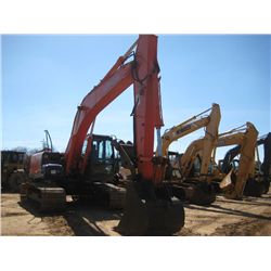 HITACHI ZX200LC-3 HYDRAULIC EXCAVATOR, S/N CAO320577, STANDARD STICK, 40" HENSLEY BUCKET, HYD THUMB,