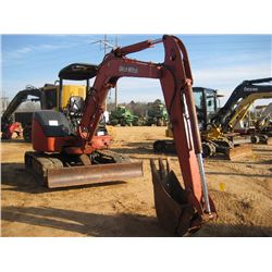 DITCH WITCH MX-502 MINI EXCAVATOR, S/N 6Z7056 (05 YR) 52 HP, AUX HYD, BLADE, CANOPY, METER READING 1