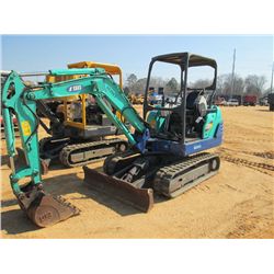 IHI 28N-2 MINI EXCAVATOR, S/N WL002063 (05 YR) 3' 6" STICK, 22" BCKET, CANOPY, METER READING 3,079 H