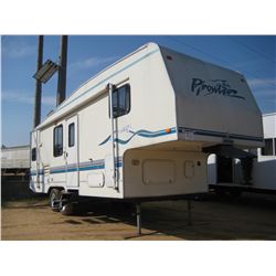 FLEETWOOD PROWLER TRAVEL TRAILER, S/N 1EC5J2727W2887657, SLIDE OUT
