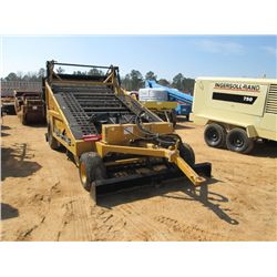 CHERRINGTON 4700XL BEACH SWEEPER, S/N 4708C044, EXCELLENT CONDITION