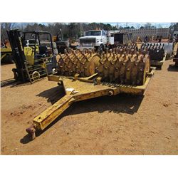 TAMPO DOUBLE DRUM SHEEPFOOT ROLLER, PULL TYPE