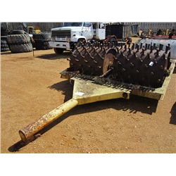 TAMP DOUBLE DRUM SHEEPFOOT ROLLER, PULL TYPE