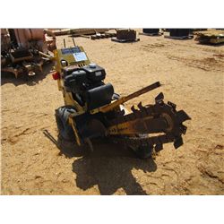 VERMEER RT100 SELF PROPELLED TRENCHER, S/N 1002180, HONDA GAS ENG, HYDRO DRIVE