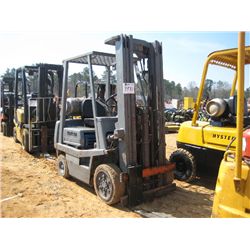 TOYOTA FORKLIFT, S/N 4D4FGC25-18096, LP GAS, CANOPY