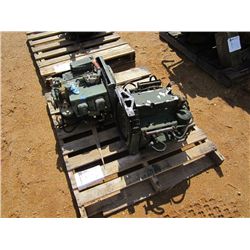 1 LOT (2) GAS ENGINE