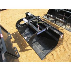 UNUSED VERSATECH GRAPPLE BUCKET 24000, ONE CYLINDER, FITS SKID STEER