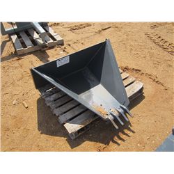 VERSATECH STUMP BUCKET, FITS SKID STEER LOADER
